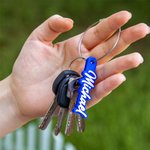 Gepersonaliseerde Multicolor 3D gedrukte Tumbler naam label charme met roestvrij staal lus Tumbler accessoires cadeau voor familie vrienden