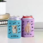 Personalised Cute Dog Cat Can Cooler Sleeve Party Favors Birthday Gift for Pet Lovers