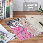 Personalized Cartoon Medical Tools Hanging Clipboard with Low Profile Clip Graduation Appreciation Gift for Nurse Doctor Medical Student