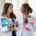 Personalized Multicolour Medical Elements Hanging Low Profile Clipboard with Name Graduation Appreciation Gift for Nurse Doctor Medical Student