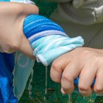 Personalised Underwater World Oversized Quick Dry Turtle Beach Towel with Name Summer Travel Essential Gift for Friend Family