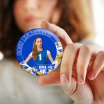 Personalised Soccer Basketball Baseball Sport Team Photo Pin Button Badges with Name Number Set of 5 Game Day Accessories Gift for Sport Mom Dad