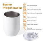 Personalisierter Strand Cartoon Mädchen Becher mit Geburtsblume und Namen 350ml Geburtstag Hochzeit Strand Party Geschenk für Damen Freundin