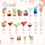 Personalised Funny Drink Beer Design Photo Button Badge Pin with QR Code Set of 5 Wedding Bachelorette Party Gift for Couple