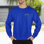 Personlig Retro Tennisracket Unisex T-Shirt Sweatshirt Hoodie med namn Match Day Födelsedagspresent för tennisälskare Coach