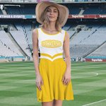 Personlig Cheerleader Uniformsklänning med ärmlös klänning i flerfärg med lagnamn Sport Evenemang Cheer Tillbehör Present till flickor