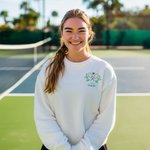 Personlig Retro Tennisracket Unisex T-Shirt Sweatshirt Hoodie med namn Match Day Födelsedagspresent för tennisälskare Coach