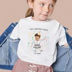 Personalised Cartoon Avatar Photo Victory Gesture Birthday Squad T-shirt Sweatshirt with Text Funny Holiday Party Gift for Family Friend
