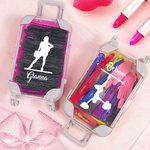 Henkilökohtainen Lovely Cheerleading siluetti Mini Travel Storage Box Syntymäpäivä lahja naisille