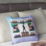 Henkilökohtainen Cheerleading Photo Collages heittää tyynyn kansi tekstillä Home Decor Housewarming lahja Cheerleadersille