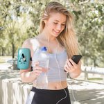 Henkilökohtainen Floral Initial Vedenpitävä vesipullo pussi säädettävällä solki Tumble tarvikkeet Stanley syntymäpäivä urheilu lahja naisille