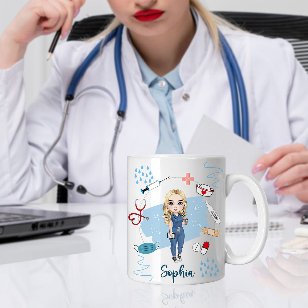 6 Niedliche Krankenschwester-Stifte – Lustige Designs (Pillen, Stethoskop Etc.), 0,5 Mm, Einziehbar, Perfekt Für Pflegekräfte & Medizinstudenten