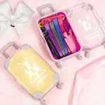 Henkilökohtainen Lovely Cheerleading siluetti Mini Travel Storage Box Syntymäpäivä lahja naisille