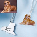 Personalised Pet Photo Necklace/Keychain | Callie