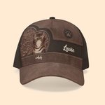 Casquette de baseball ajustable personnalisée multicolore avec noms Cadeau d'anniversaire en plein air pour les amoureux des animaux de compagnie