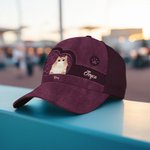 Casquette de baseball ajustable personnalisée multicolore avec noms Cadeau d'anniversaire en plein air pour les amoureux des animaux de compagnie