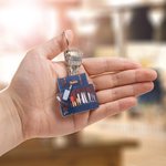 Personalized Chef Tool Bag Design Acrylic Keychain with Name Bag Charm Birthday Anniversary Gift for Chef Cooking Lover