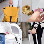 Henkilökohtainen kesäloma elementti matkatavaroiden kahva Wrap Set of 2 Travel tarvikkeet syntymäpäivälahja Travel ystäville Travel Lovers