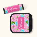 Henkilökohtainen kesäloma elementti matkatavaroiden kahva Wrap Set of 2 Travel tarvikkeet syntymäpäivälahja Travel ystäville Travel Lovers