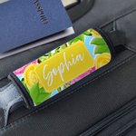 Henkilökohtainen kesäloma elementti matkatavaroiden kahva Wrap Set of 2 Travel tarvikkeet syntymäpäivälahja Travel ystäville Travel Lovers