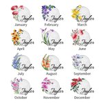 Portaborse da golf in pelle regolabile con nome, regalo di compleanno per gli amanti del golf.