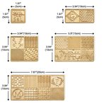 Cubitera de latón con iniciales de whisky grabadas y personalizadas con diseños de sellos y pinza Accesorio de bar Regalo de fiesta para barman