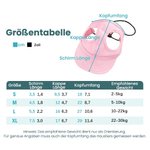 Personalisierte Hund Sonnenkappe mit Gesticktem Namen Ohrloch Verstellbarem Kordelzug Vielfältige Größen Baseballkappe Geschenk für Tierliebhaber