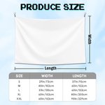 Personalised Colorful Tie-dye Effect Gamepad Design Tapestry with Name Gaming Room Decor Birthday Gift for Kids Game Lovers