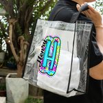 Personalizada Paisley Floral Inicial Bolsa transparente con nombre Boda Cumpleaños Regalo para Mujeres