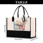 Sac à Main Personnalisé avec Nom et Titre pour Éléments Médicaux Cadeau Anniversaire pour Infirmière Médecin