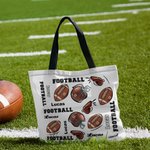 Sac de sport personnalisé avec nom et numéro de l'équipe Cadeau d'anniversaire pour les amoureux du football Joueurs