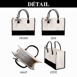 Sac à Main Personnalisé avec Nom et Titre pour Éléments Médicaux Cadeau Anniversaire pour Infirmière Médecin