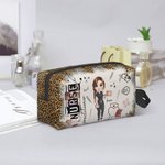 Personalizado de dibujos animados de diseño de dispositivos médicos neceser con nombre de la semana de la enfermera Apreciación de regalo para la enfe