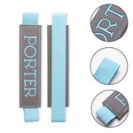 Personalized Leather Elastic Book Band with Embroidery Name Birthday School Season Gift for Book Lover