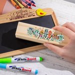Gepersonaliseerd Schattig Stationery Element Krijtbordgum met Naam en 2 Markers Lerarendag Terug naar School Cadeau voor Leraar