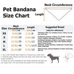 Personalised Gingham Print  Triangle 100% Cotton Pet Bandana with Embroidered Name and Elastic Birthday Party Costume Gift for Dog Cat Lovers