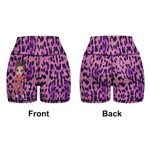 Henkilökohtainen sarjakuva urheilu tyttö Camouflage Leopard Tank Top korkea vyötärö leggingsit 2 Piece Workout Outfit asetettu nimi syntymäpäivälahja Fitness ystäville