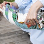 Personalized Stationery Elements Oversized Quick Dry Beach Towel with Text Appreciation Back to School Gift for Teacher