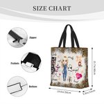 Personalizada Leopardo Cartoon Personaje Grande Bolsa de aseo con cremallera y bolsillo Cumpleaños Gracias Regalo para Enfermera Doctor Personal Médic