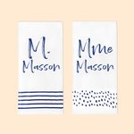 Serviette de Plage en Microfibre Personnalisée avec Texte Lot de 2 Serviettes Séchage Rapide Cadeau Lune de Miel Mariage Vacances d'Été pour Couple