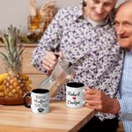 Henkilökohtainen juominen kahvia yhdessä 11oz keraaminen muki nimi valokuva vuosipäivä syntymäpäivä lahja pariskunnalle