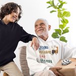 Personalised Retro Style Legend Husband Daddy Papa T-shirt Sweatshirt Hoodie with Year Father's Day Birthday Gift for Dad Grandpa