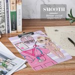 Henkilökohtainen Cartoon Medical Tools raidallinen roikkuu leikepöydän matalan profiilin Clip Valmistuminen arvostus lahja Sairaanhoitaja Lääkäri Medical Student