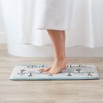 Henkilökohtainen Love Story Timeline liukumaton ovimatto nimi ja päivämäärä Home Decor Vuosipäivä Ystävänpäivä lahja pariskunnalle