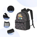 Personalisierte Coquette Bow Star School Bus Design wasserdicht Kind Schule Rucksack mit Namen zurück zu Schule Geburtstag Geschenk für Jungen Mädchen
