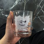 Personalisiertes Whiskyglas mit Familienfoto für Vater Ehemann Freunde zum Geburtstag Vatertag Weihnachten