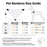 Personalized Multicolour Paw Print Bone Adjustable Pet Bandana with Photo and Name Birthday Party Costume Gift for Pet Lovers