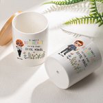 Personalisierte Es braucht ein großes Herz zu helfen, kleine Köpfe zu formen Pflanzgefäß mit Drainage zurück zur Schule Geschenk für Lehrer