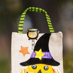 Henkilökohtainen Shaker Glitter Witch Cauldron Badge Reel ID haltija tekstillä Badge Buddy Nurse Week Halloween lahja lääketieteelliselle henkilökunna