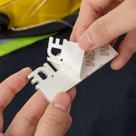 Insignia adhesiva personalizada para coche de bombero con texto Resistente a la intemperie Accesorios de coche Regalo para bombero